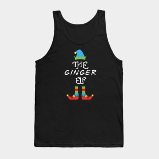 The Ginger Elf Matching Family Group Christmas Party Tank Top